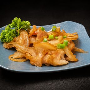 煙燻豬耳朵照片
